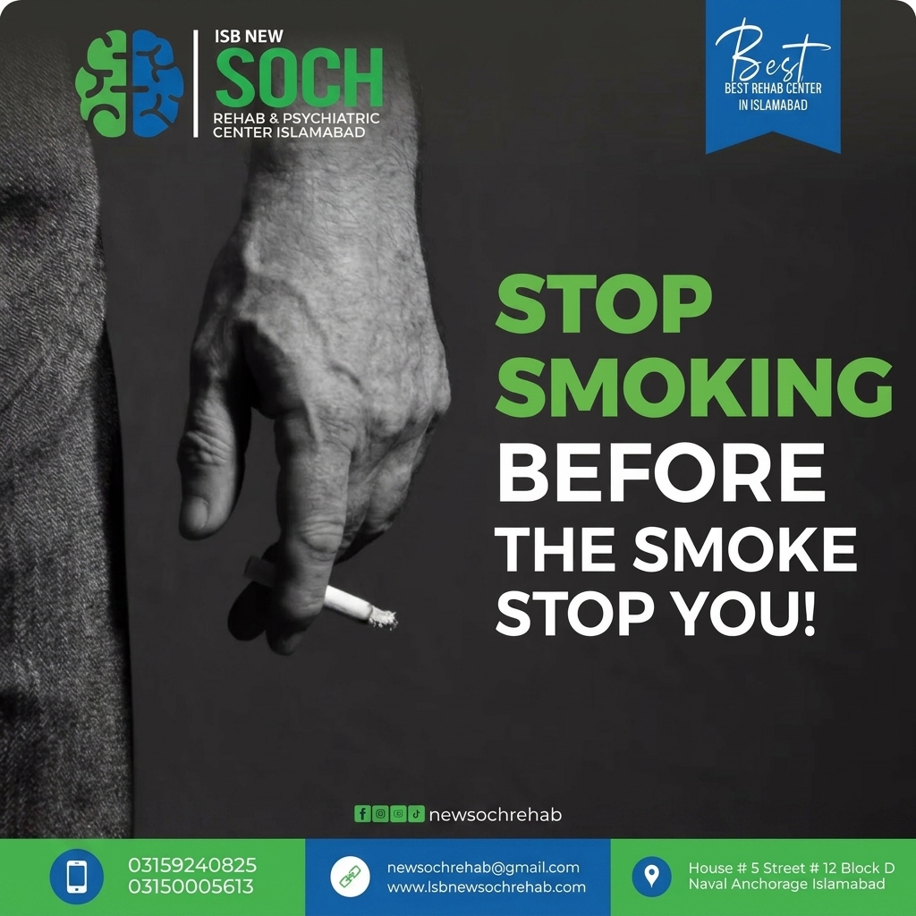 Stop Smoking – Smoking Addiction Treatment Center in Islamabad, Pakistan